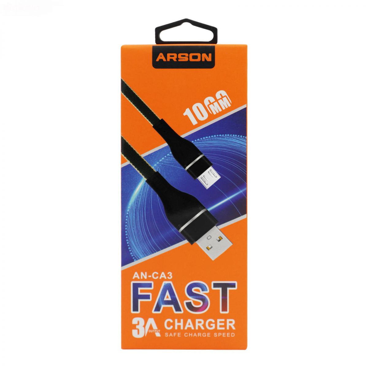 کابل شارژ USB به microUSB آرسون مدل AN-CA3 طول 1متر