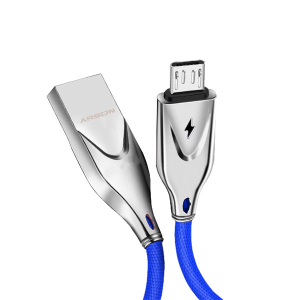 کابل تبدیل USB به microUSB آرسون مدل AN-Q37 طول 1 متر